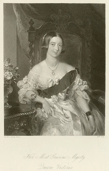 Her Most Gracious Majesty Queen Victoria (engraving)