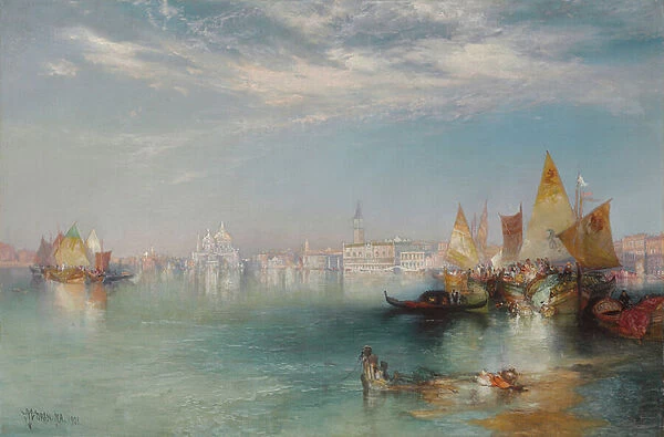 Grand Canal, Venice, 1901 (oil on canvas)