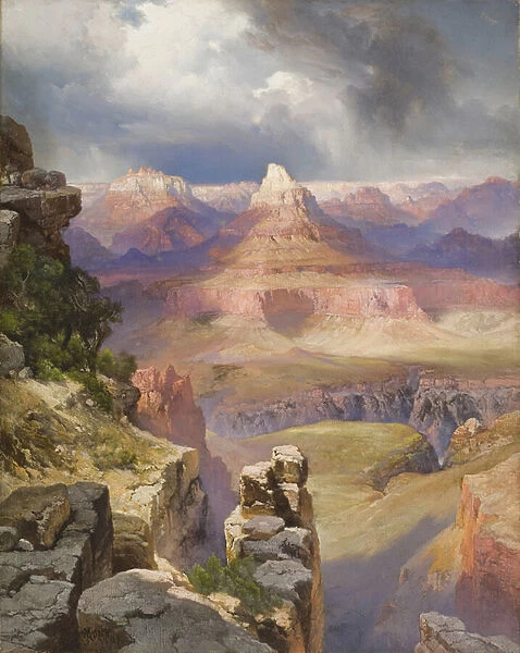 The Grand Canyon, 1909 (oil on canvas)