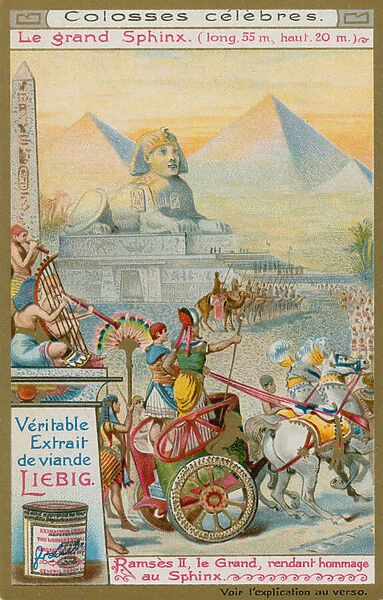 The Great Sphinx of Egypt (chromolitho)