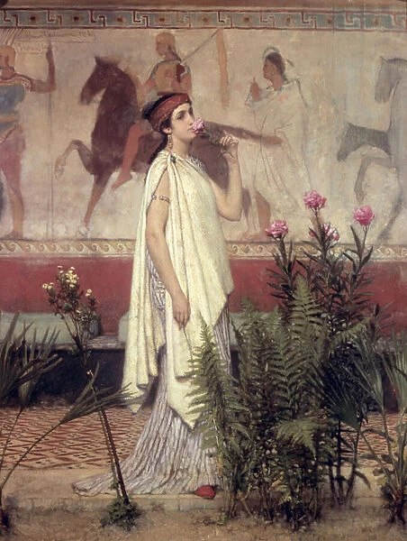 A Greek Woman, 1869 (oil on canvas)