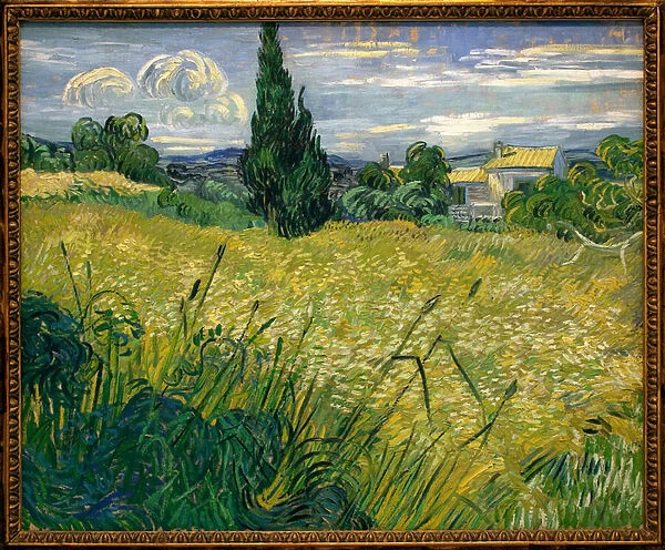 But Green - Painting by Vincent Van Gogh (1853-1890), Oil On Canvas, 1889 - French Art