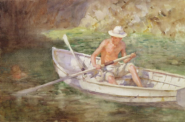 Green Waters, 1911 (w  /  c on paper)