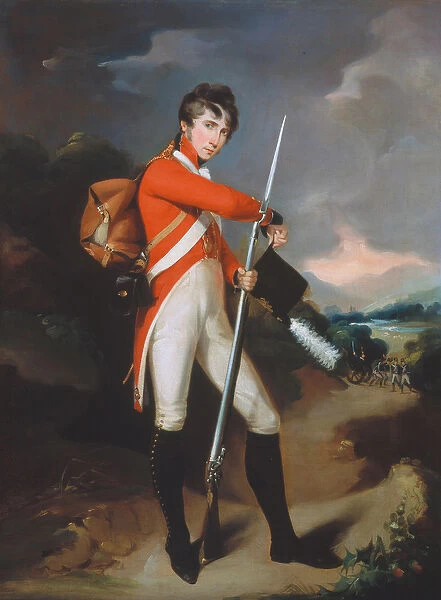 Grenadier of a Volunteer Regiment, c. 1805 (oil on canvas)
