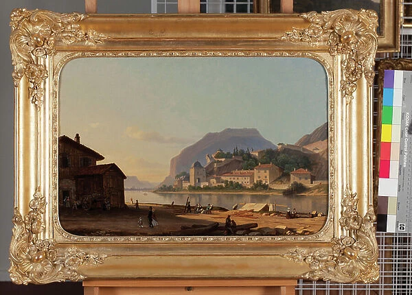Grenoble, the gateway to France 1832 (Oil on canvas)