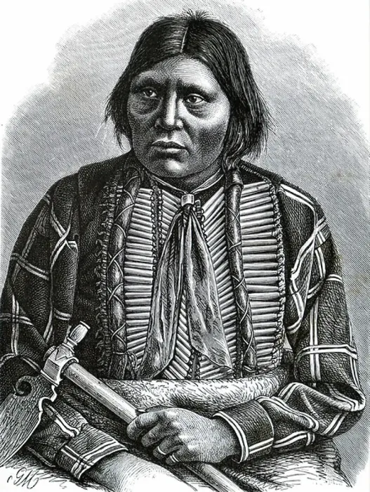 Framed Print : Grey Eagle an Apache chief