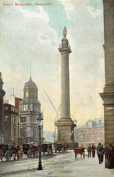Greys Monument, Newcastle (colour photo)