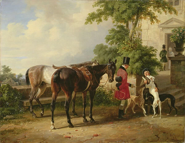 The Groom, 1836 (oil on canvas)