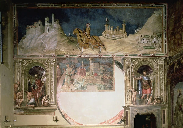Guidoriccio da Fogliano Besieging Monte Massi (fresco)
