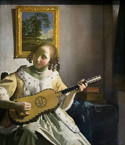 The guitar player, c. 1672 (oil on canvas)