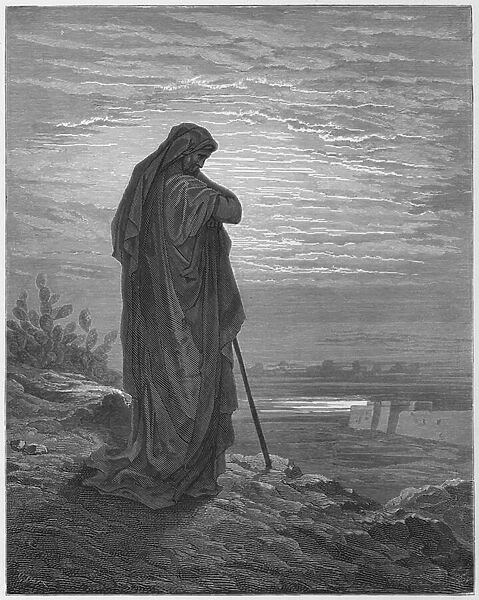 Gustave Dore Bible: Amos (engraving)