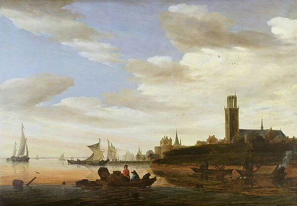 Haarlem, 1667 (oil on canvas)