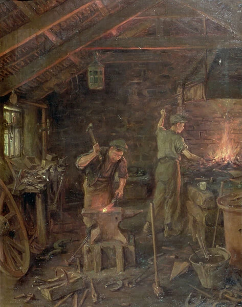 By Hammer and Hand, all Arts doth Stand (The Forge)