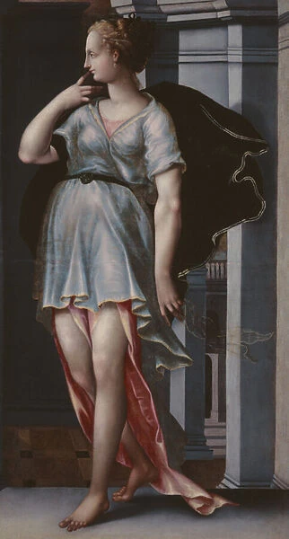 Handmaiden (oil on canvas)