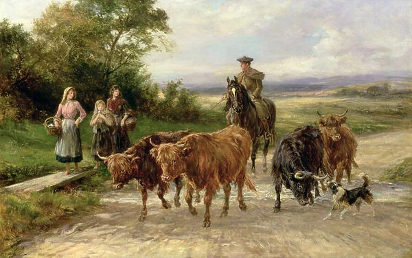 The Handsome Drover, 1904 (oil on canvas)