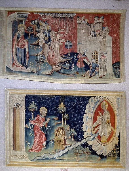 Hanging of Revelation (1373-1383), n. 72: Satan besieges the City. N