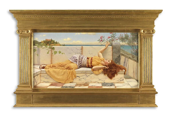 A Happy Awakening, 1903 (oil on canvas)