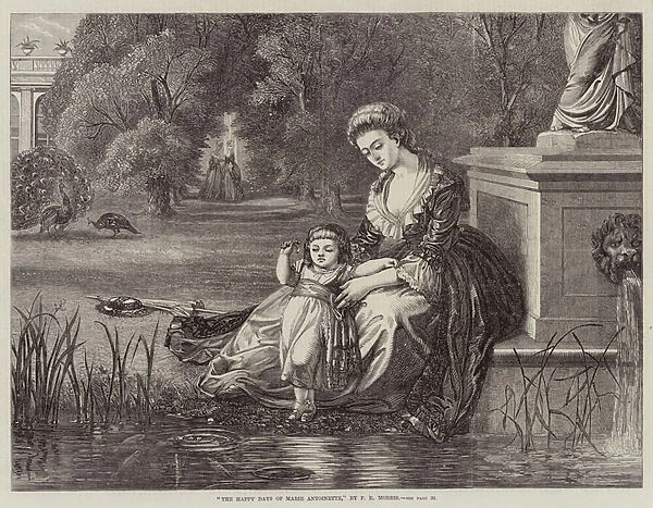The Happy Days of Marie Antoinette (engraving)