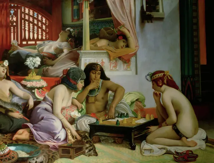 Framed Print : In the Harem
