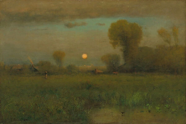 Harvest Moon, 1891 (oil on canvas)
