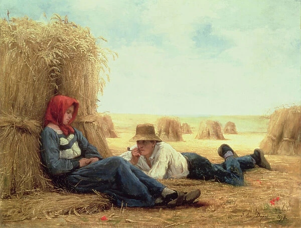 Harvest Time, 1878 (oil on canvas)