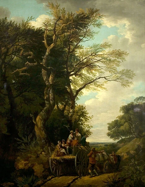 The Harvest Waggon, 1774 (oil on canvas)