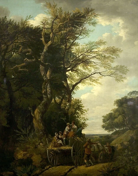 The Harvest Wagon, 1774 (oil on canvas)