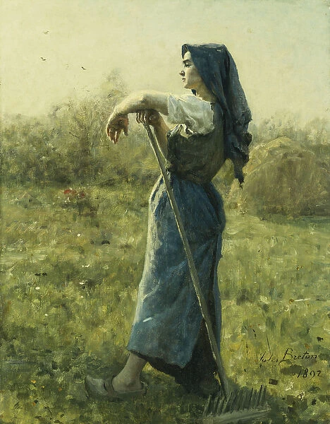 The Harvester, 1892 (oil on canvas)