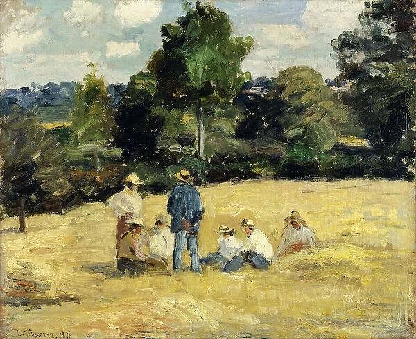 The Harvesters Rest, Montfoucault; Le Repos des Moissoneurs, Monfoucault