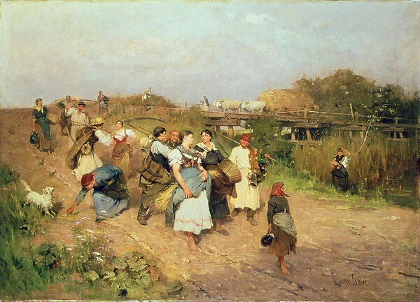 Harvesters on Their Way Home, 1881