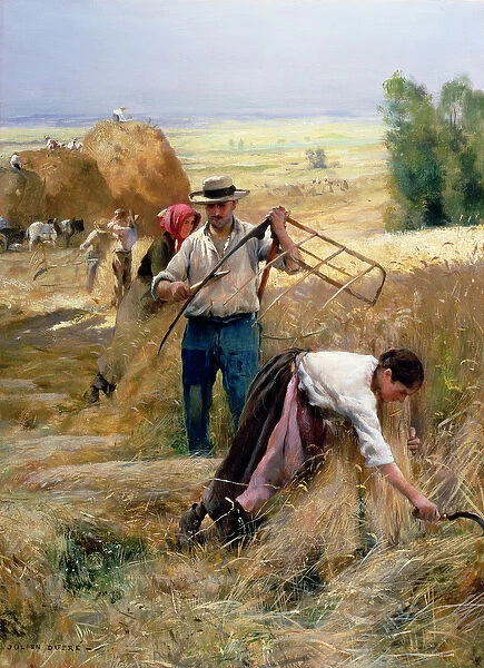 Harvesting. BAL20713 Harvesting by Dupre, Julien 