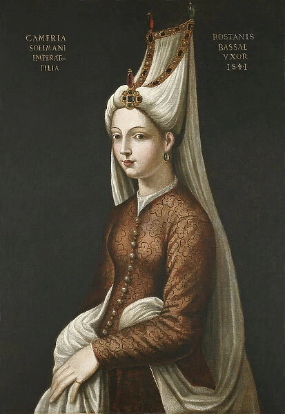 Haseki Hurem Sultan, 1541 (oil on canvas)
