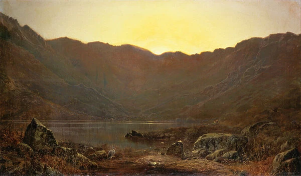 The Haunt of the Heron, 1874 (oil on canvas)