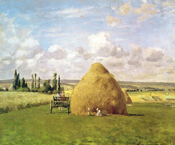 The haystack, Pontoise, 1873