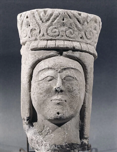 Head of an Armenian Queen, 11th or 12th century (stone)