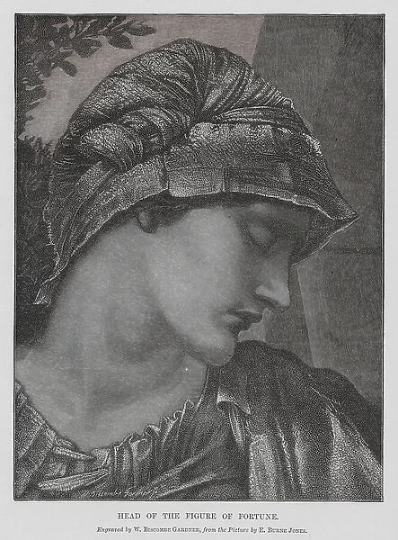 Head of the Figure of Fortune (engraving)