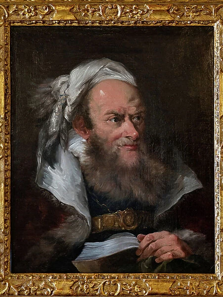 Head of a Merchant (oil on canvas)