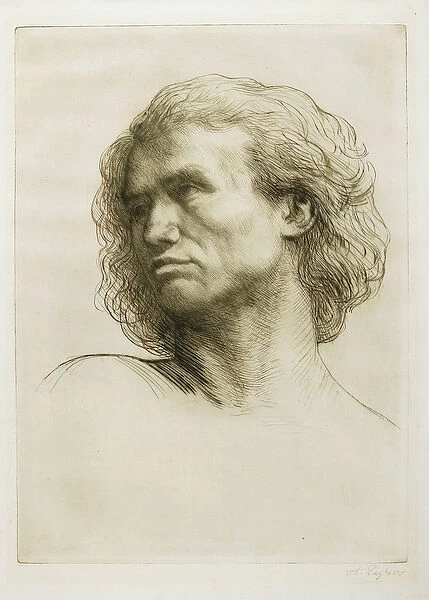Head of a Model, 1877