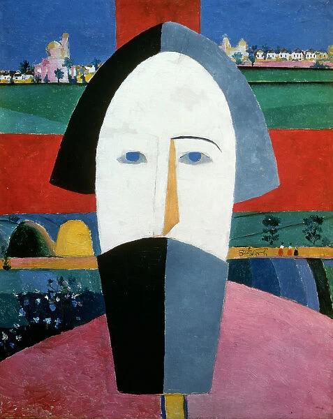 The Head of a Peasant, c. 1929-32 (oil on canvas)