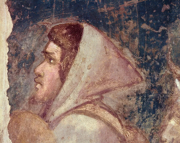 Head of a shepherd (fresco)