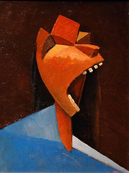 Head shouting, 1936 (painting)