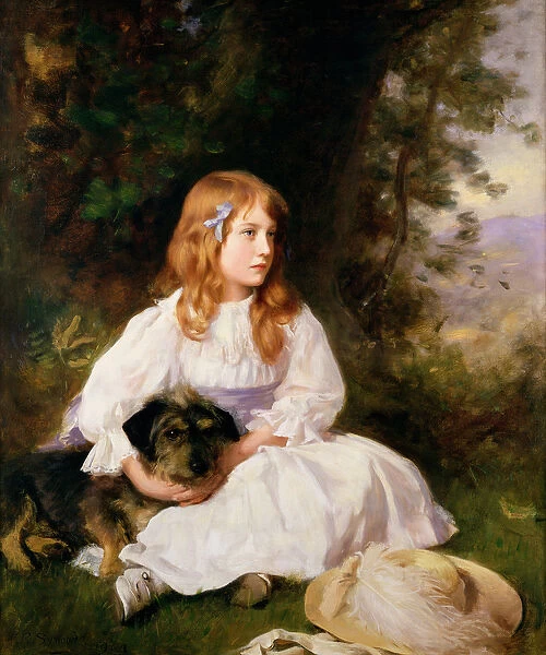 Heather, portrait of a girl