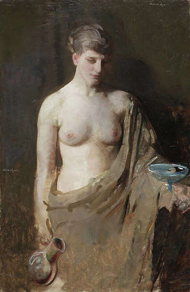 Hebe, c. 1890 (oil on canvas)