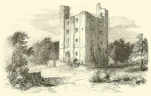 Hedingham Castle (engraving)