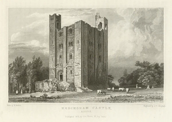 Hedingham Castle, Essex (engraving)