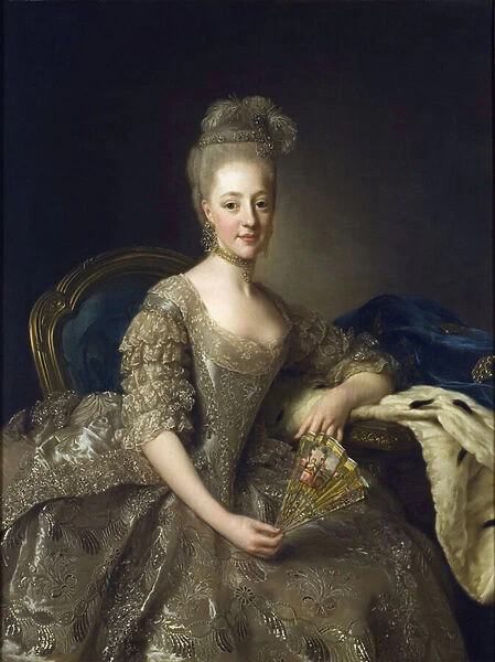 Hedwige-Elisabeth-Charlotte de Schleswig-Holstein-Gottorp - Portrait of Hedwig Elisabeth