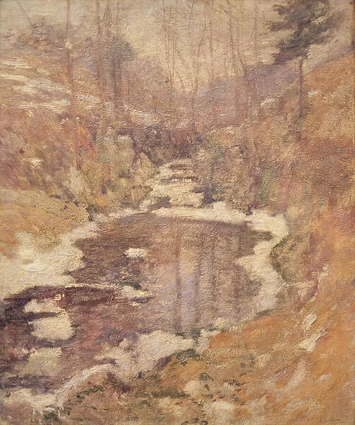 Hemlock Pool, c. 1900 (oil on canvas)