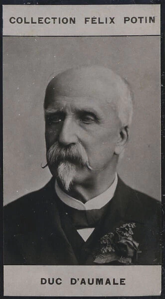 Henri d Orleans, duc d Aumale (1822-1897) (b  /  w photo)