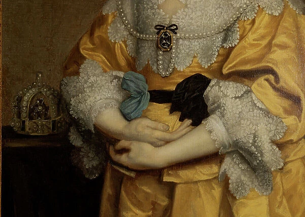 Henrietta Maria, Queen of Charles I (1609-1680), 1609-80 (oil on canvas)