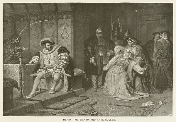 Henry the Eighth and Anne Boleyn (engraving)